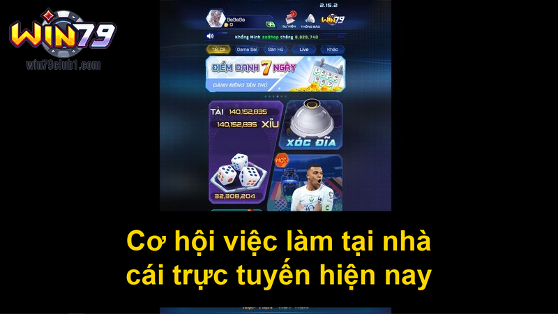 Cơ hội việc làm tại nhà cái trực tuyến hiện nay