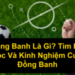 Kèo Đồng Banh Là Gì Tìm Hiểu Về Cách Đọc Và Kinh Nghiệm Cược Kèo Đồng Banh
