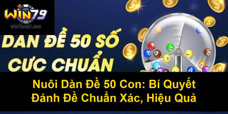 Nuôi Dàn Đề 50 Con Bí Quyết Đánh Đề Chuẩn Xác Hiệu Quả